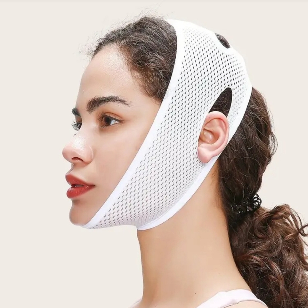 Reuseable Face Slimming Strap V Line Mask